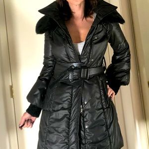 Gorgeous, warm fur-trimmed Mackage coat